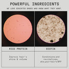 Bold Volume Hair Conditioner, EWG Verified, Infused with Rice Protein and Biotin, For Fine Hair, Volumizing + Texture, Clean Ingredients, Vegan, Fruity Scent, 8 Fl Oz