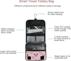 senya Hanging Travel Toiletry Bag Kit Makeup Case Cosmetics Organizer for Men Women
