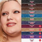 Revlon ColorStay Pencil Waterproof Eyeliner, Smudge-Proof, Eye Makeup with Built-In Sharpener, Stocking Stuffer for Women, 202 Black Brown, 2 pack