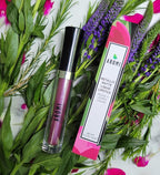 Aromi Metallic Liquid Lipstick | Long-lasting, Waterproof Lip Color with Shimmery Finish, Vegan, Cruelty-free, Gluten and Paraben Free, Made in USA, Handmade (Vulgar Violet)