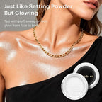 BEPHOLAN Highlighter Powder,High Gloss Glitter,Sparkling Powder Makeup for Face and Body - High-Pigment Shimmer Makeup, Long-Lasting & Buildable（Starlight Mist）