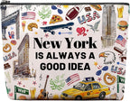 New York Travel Souvenirs, NYC Themed Gifts for Women, I Love NYC Trip Favors