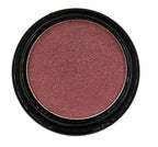 Mulberry Satin Frost Light Purple Lavender Taupe Burnt Burgundy Shimmer Pressed Powder Single Vegan Eyeshadow; Talc, Paraben & Cruelty Free