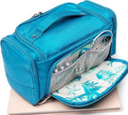 Lug Trolley Medium Cosmetic Case, METALLIC PEARL