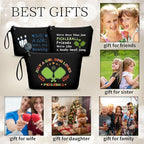 Pickleball Gifts,Gifts for Teen Girls,Pickleball Accessories Women,Gifts for Pickleball Lovers,Pickleball Cosmetic Travel Make Up Bag,Pickleball Accessories