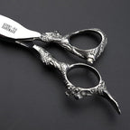 5.5/6 /7 Inch Purple Dragon Knight Professional Japanese Hair Scissors Barber Scissors Set (8 inch Cutting)