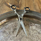 Saki Makoto Professional Hairdressing Scissors and Thinning Shears Set for Professional Hair Cutting - 5.5" 440C Stainless Steel