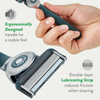 DORCO SLEEK Six Blade Razor System with Multi-Flex Technology Refill Set, Precision Shaving Razor Replacement Cartridge (8 Pack)