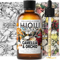 HIQILI Camellia and Orchid Fragrance Oil for Candle, Soap and Perfume Making, Add to Shampoo & Body Lotion, Floral Scents- 1 Fl Oz