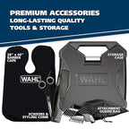 Wahl USA Elite Pro High-Performance Corded Home Haircut & Grooming Kit for Men – Electric Hair Clipper – Model 79602M