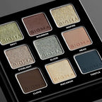 Sigma Beauty On-the-Go Eyeshadow Palette - Ivy - 9 Bold Eyeshadow Shades in Matte, Shimmer and Metalic Finishes - Highly Pigmented Vegan Eye Makeup Palette - Clean Beauty Products