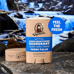Dr. Squatch Natural Deodorant for Men - Odor-Squatching Aluminum Free - Fresh Falls (2.65 oz, 3-Pack)