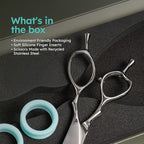 K9 6" Professional Thinning Shears for Hair Cutting – Barber Shears Made with Premium VG10 Steel, Lightweight, Razor-Sharp, Removes Hair Leaving No Marks, Thinning Rate 30%, Also Great for Home Use