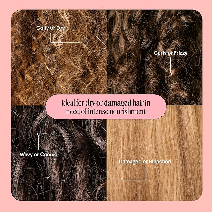 MONDAY HAIRCARE Repair Shampoo and Conditioner Set (12 oz) For Dry to Damaged Hair Made with Keratin, Coconut Oil, Shea Butter, and Vitamin E