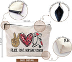Nurse Gifts for Women: Nurses' Makeup Bags With Zipper